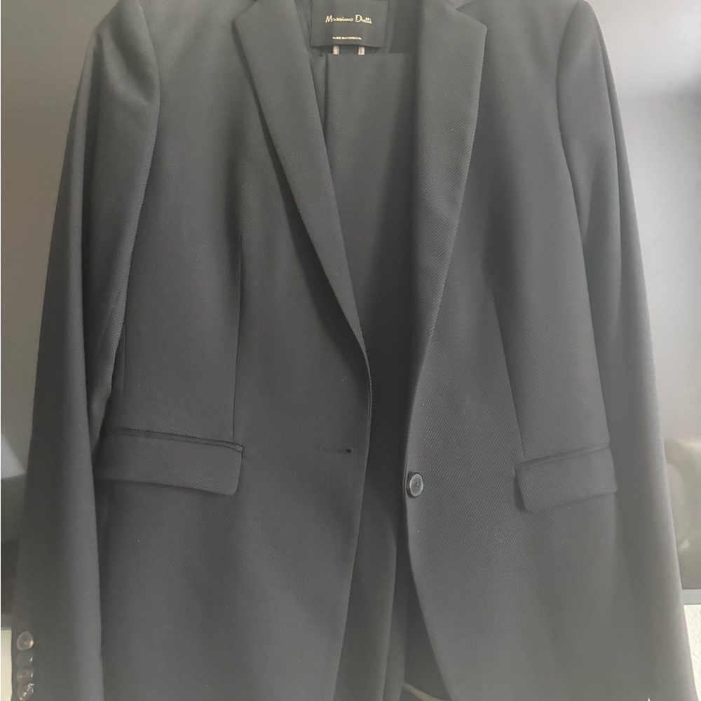 Massimo Dutti Charcoal Jacket